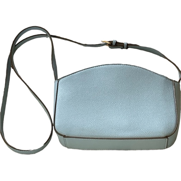 Anne Klein | New without tags blue purse pebbled faux leather crossbody … - Picture 4 of 9
